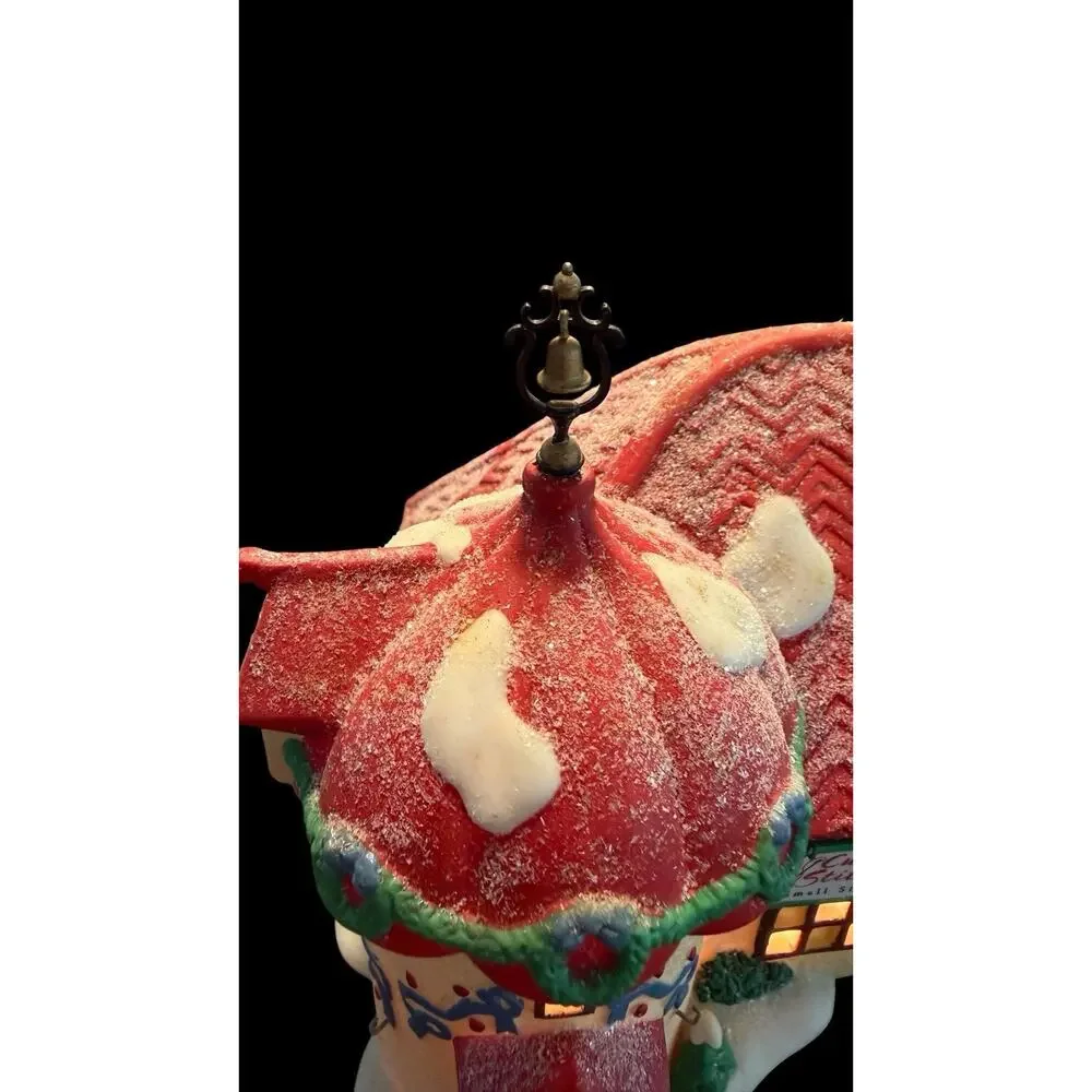Vintage 1998 Dept 56 “Custom Stitchers” North Pole Series ElfLand House Village